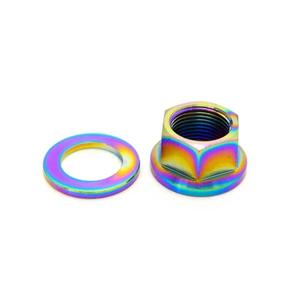 tlc0027-moer-met-afstandhouder-voor-as-tlc-bikes-titanium-regenboog-14-mm