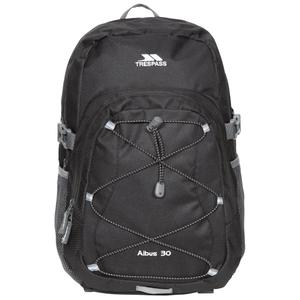 uuacbac10004bw-rugzak-trespass-zwart-wit-30-l