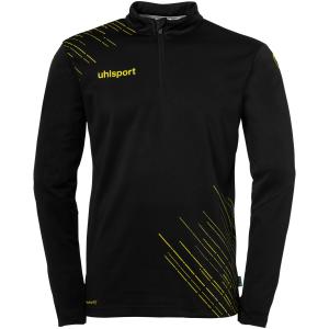 100224607-1-4-zip-training-top-uhlsport-zwart-citroengeel