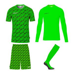 100531772-doelmannen-set-voor-kinderen-uhlsport-progressive-neon-groen-zwart