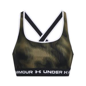 1361042-390-bh-met-gematigde-steun-voor-dames-under-armour-crossback-print-marine-wit-centrumgroen