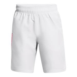 1383341-014-kinderbroeken-under-armour-techtm-woven-wordmark-gevlekt-grijs-rood-zonnewende