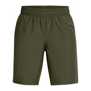 1383341-390-kinderbroeken-under-armour-techtm-woven-wordmark-marine-groen-zwart