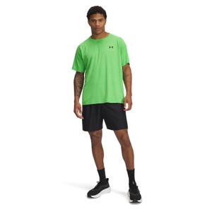 1383356-005-korte-under-armour-techtm-woven-wordmark-zwart-cybergroen
