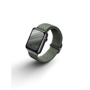 uniq108742-gevlochten-horlogebandje-uniq-aspen-apple-whatch-44-cipresgroen-44-mm
