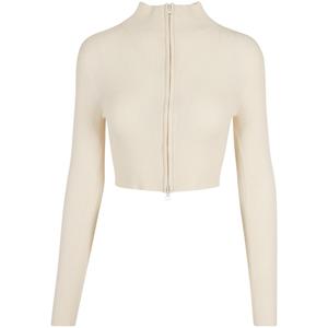 tb5089-02903-gebreid-damesvest-met-shorts-rits-urban-classics-wit