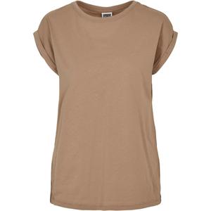 tb771-03257-u-dames-t-shirt-urban-classics-extended-shoulder-gt-bruine