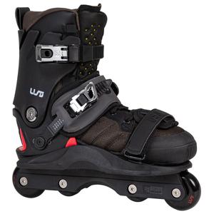 710215-rolschaatsschoenen-usd-shadow-team-60-zwart-rood