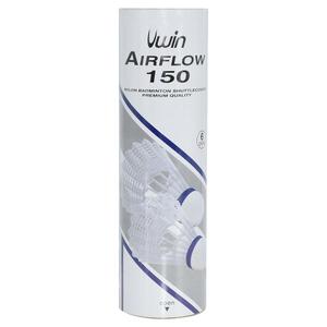 uba150w-buis-met-6-badminton-shuttles-uwin-airflow-150-wit-m