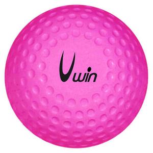 uhb026i-hockeybal-met-kuiltjes-uwin-roze-tu