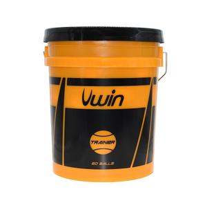 uwb113-tennisbal-met-emmer-van-60-ballen-uwin-trainer-oranje-tu