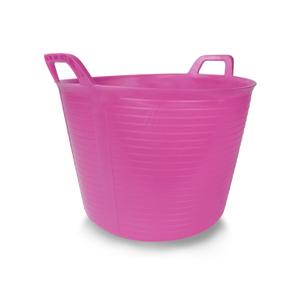 va00806-hotpink-flexibele-voederemmer-v-plast-roze-35-l