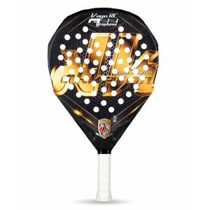vega-paddle-tennisracket-akkeron-vega-zwart-geel-tu