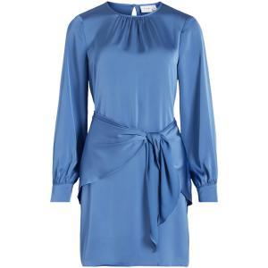 14083842-damesjurk-vila-viannes-o-neck-blauw