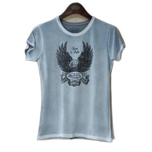 vdt32-dames-t-shirt-von-dutch-blauw-zwart