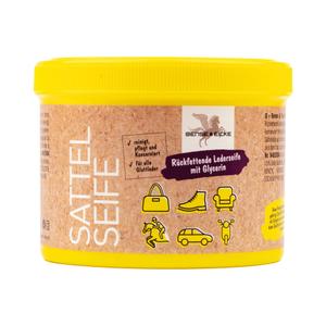 395430-zadelzeep-met-spons-bense-eicke-geel-500-ml