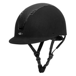 5196311-0-paardrijhelm-swing-h22-shine-zwarte-fluweel-glans