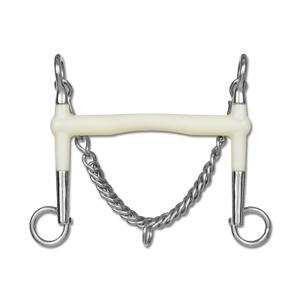 6202512-horsesnoer-voor-paard-happy-mouth-zilver-wit