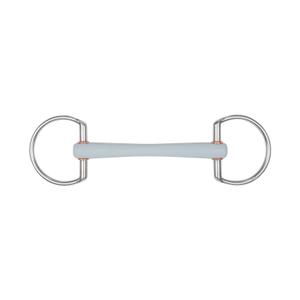6535711-110-olijfbit-voor-paarden-beris-eggbutt-mullen-mouth-zilver-110-mm