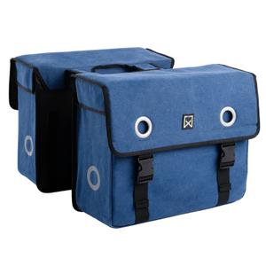 11008-dubbele-bagagedrager-tas-willex-canvas-blauw
