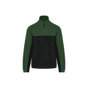 wk904-black-forestgreen-fleece-met-rits-wk-designed-to-work-zwart-bosgroen