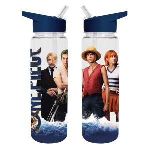 676aut016-plastic-fles-world-trade-and-technologies-one-piece-live-action-the-crew-wit-blauw-700-ml