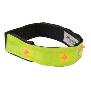 wo00005-reflecterende-armband-met-rode-led-s-wowow-geel-zwart-42-x-2-5-cm