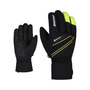 111041-12737-alpine-skihandschoenen-ziener-gunar-gtx-zwart-gif-geel